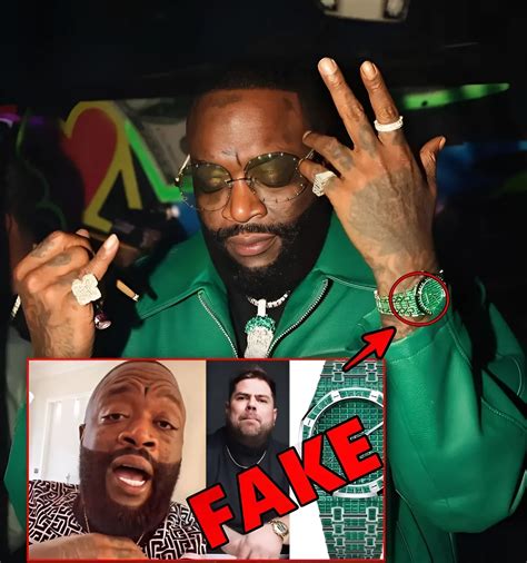 rick ross fake bags|rick ross allegations.